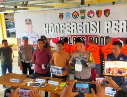 Polres Bone Gagalkan Peredaran Sabu Seberat 1.244,11 Gram, Satu Tersangka DPO