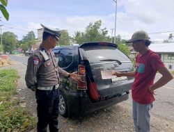 Hari ke-6 Ops Keselamatan, Polantas Bone Lakukan Patroli, Tindak Sejumlah Pelanggar