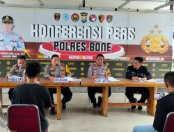 Kapolres Bone Merilis Hasil Operasi Keselamatan Pallawa 2025