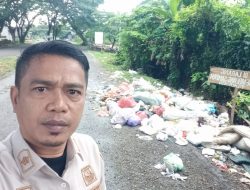 Lurah Biru Geram Ancam Laporkan Oknum Yang Buang Sampah di Sembarang Tempat
