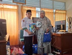 Kerjasama BAZNAS, UPZ Kemenag Sidrap Salurkan Paket Sembako di Bulan Ramadhan