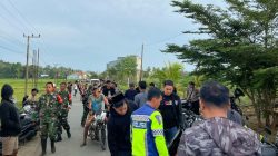 Polisi Bersama TNI Bubarkan Balapan Liar di Cenrana, Puluhan Motor Diamankan