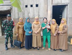 Dukung Program Kesejahteraan Masyarakat, Babinsa Koramil 12/Cina Laksanakan Pendampingan Grebek Mr Ginting