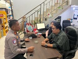 Dikeluhkan Pengguna Jalan, Kasat Lantas Polres Bone Tegur Pemilik Toko Saro Niaga