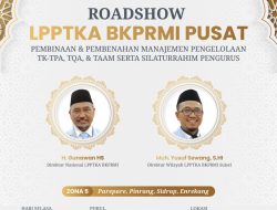 Rapat Persiapan Road Show LPPTKA – BKPRMI PUSAT di Perpustakaan Umum Daerah Kab. Sidrap