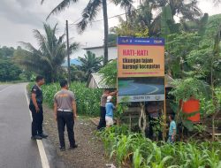 Jelang Operasi Patuh 2025, Satlantas Polres Bone Sebar Spanduk Imbauan Keselamatan