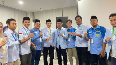 Ketua DPP BKPRMI bersama perwakilan DPD BKPRMI Sidrap