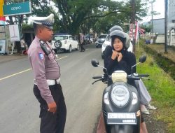 Hari ke-9 Operasi Patuh, Warga Apresiasi Pendekatan Humanis Satlantas Polres Bone