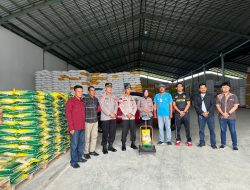 Kapolsek Lamuru Dukung Gerakan Pangan Murah, Siap Salurkan 2 Ton Beras Bulog