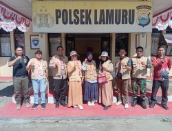 Polsek Lamuru Terima Tim Penilai Lomba Kebersihan Kantor Tingkat Kabupaten Bone