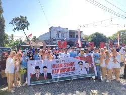 Kolaborasi Kemenag dan Pemda Sidrap, Ribuan Warga Ikuti Jalan Sehat Kerukunan