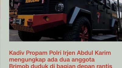 Polri Ungkap Posisi 7 Anggota Brimob di Rantis yang Tewaskan Affan