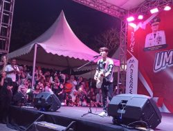 Trisuaka Hibur Warga Bone di Lapangan Merdeka, Meriahkan Launching UMKM