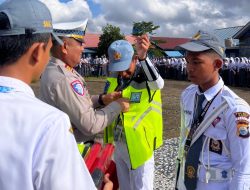Jadi Irup Sekolah, Kasat Lantas Polres Bone Ajak Pelajar SMAN 3 Bone Tertib Lalin