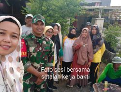 Perdana Pasca Pelantikan, Lurah Manurungnge Gerakkan Warga Bersih Lingkungan