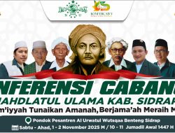 NU Sidrap Siap Gelar Konfercab V: Menguatkan Jam’iyyah dan Menebar Kemaslahatan Umat